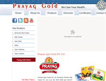 Tablet Screenshot of prayaggold.com